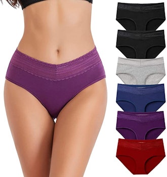 K-CHEONY Cotton Mid-Waist Panties