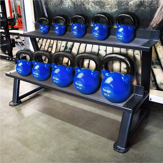 Yes4All Vinyl Coated Kettlebell Weights