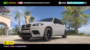 forza horizon 5 BMW X5 M