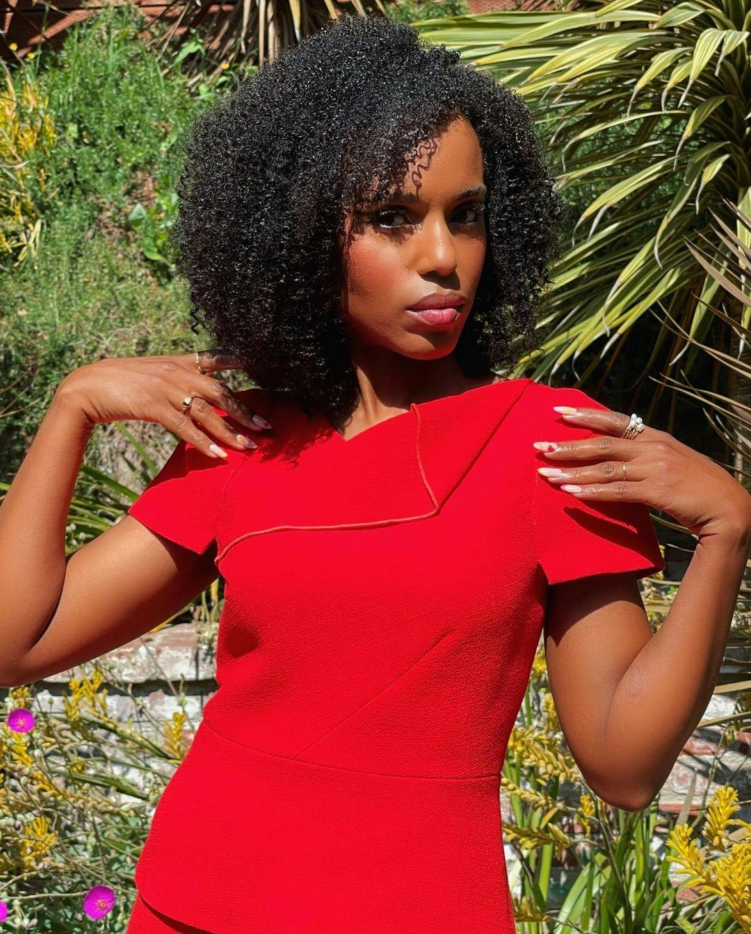 Kerry Washington Natural Hair 