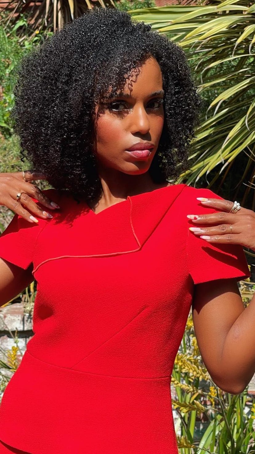 Kerry Washington Natural Hair