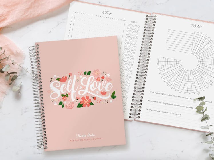 This self-love 2022 bullet journal from Etsy is perfect for your new year wellbeing. 