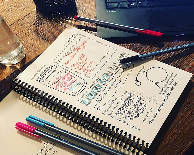 This self-improvement bullet journal from Etsy is perfect for 2022. 