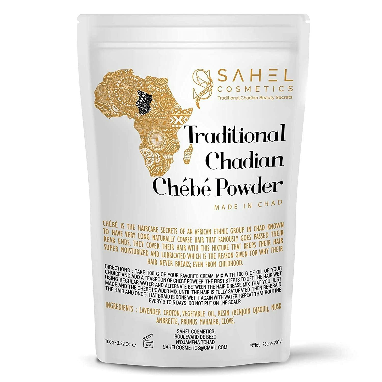 Uhuru Naturals Sahel Cosmetics Chebe Powder