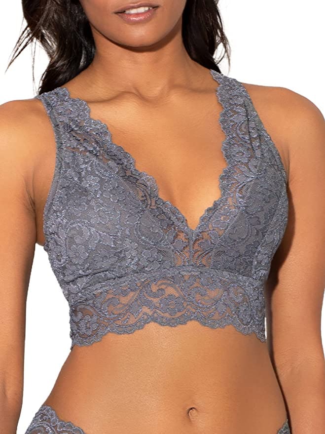Signature Lace Deep V Bralette