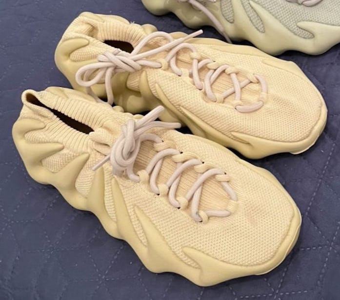 Kanye has another crab-looking Adidas Yeezy 450 sneaker on the way