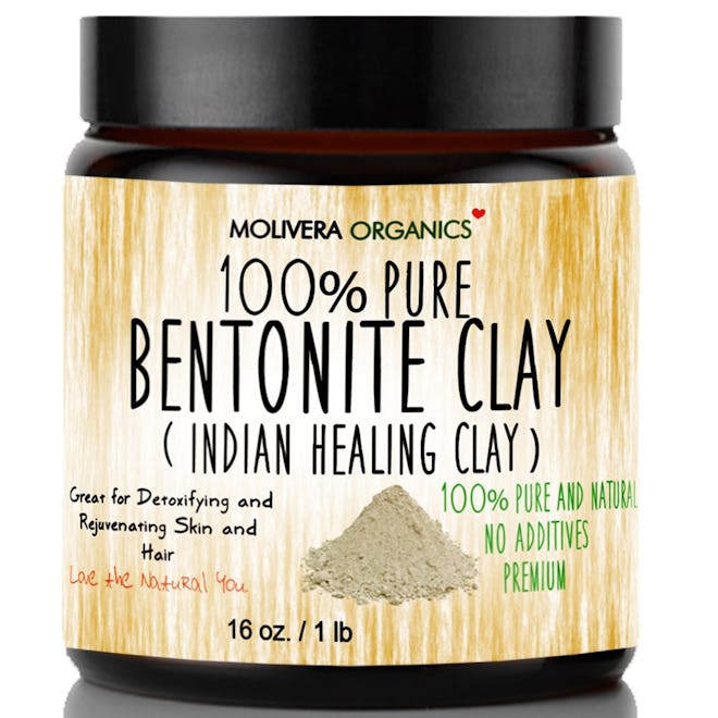 Molivera Organics Bentonite Clay Mask, 16 oz