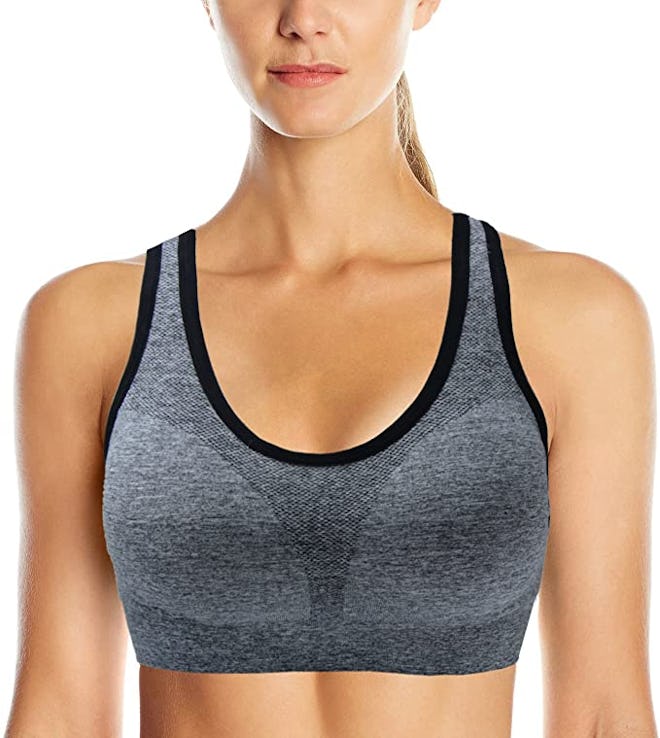 AKAMC Medium Support Cross Back Wirefree Bra (3-Pack)