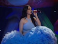 Katy Perry's acoustic version of "Never Really Over" on 'SNL' inspired so many tweets.