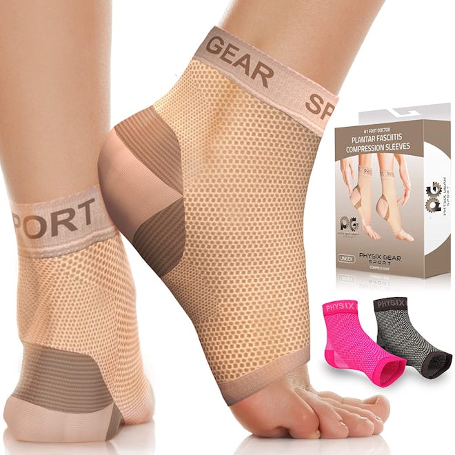 Physix Gear Plantar Fasciitis Socks with Arch Support