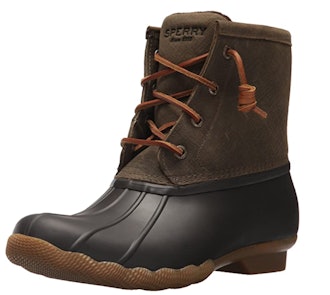 These Sperry boots provide great traction for winter walks in icy and wet conditions.