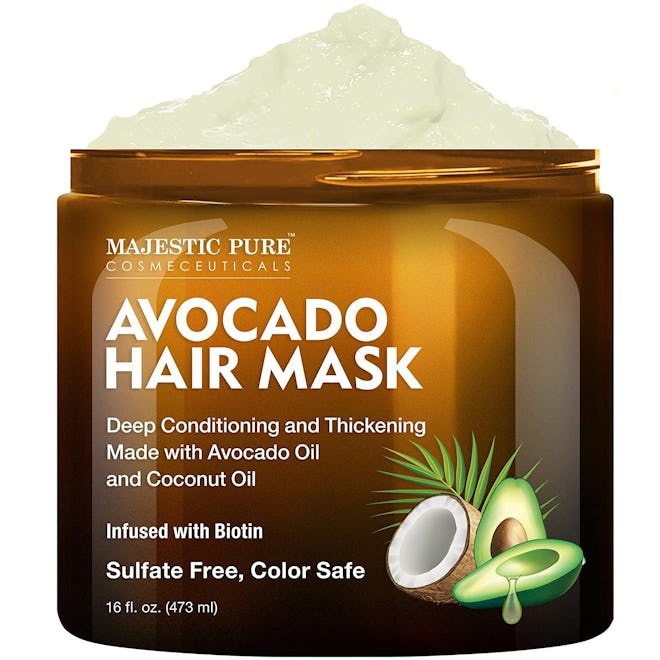 MAJESTIC PURE Avocado and Coconut Hair Mask with Biotin