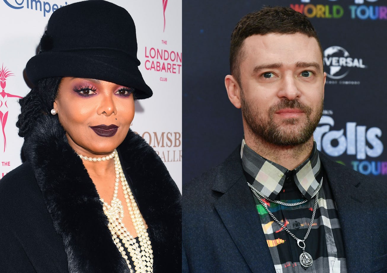 Janet Jackson cleared Justin Timberlake's role in the 2004 Super Bowl