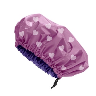 "Heartbreaker" Satin Lined Shower Cap