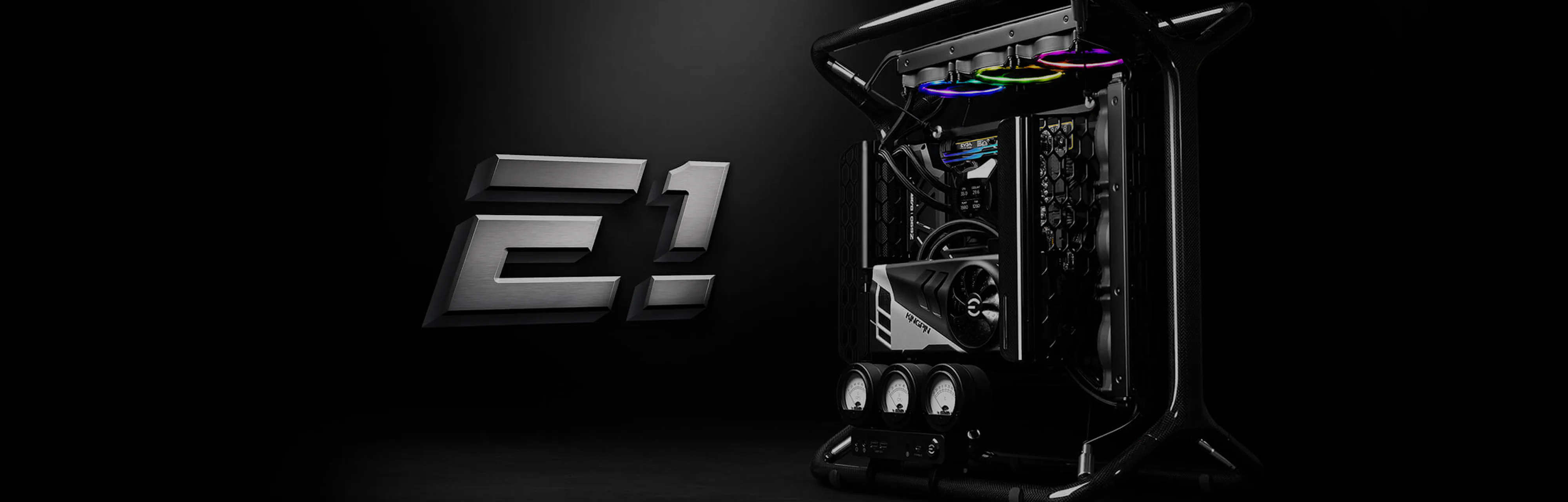 EVGA built a beastly PC gaming rig with no case