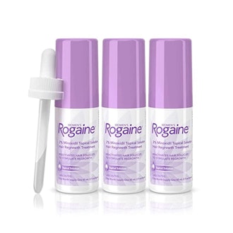 Rogaine 2% Minoxidil Topical Solution, 2 ounces (3-Pack)
