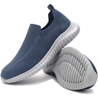 These shoes have a loafer silhouette with the comfort of a sneaker.