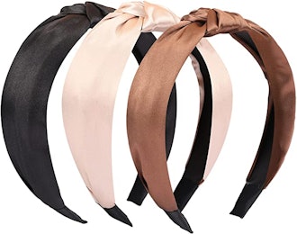 Manshui Knotted Fabric Headbands (3-Piece)