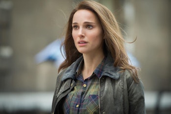 Natalie Portman as Jane Foster in 2013's Thor: The Dark World