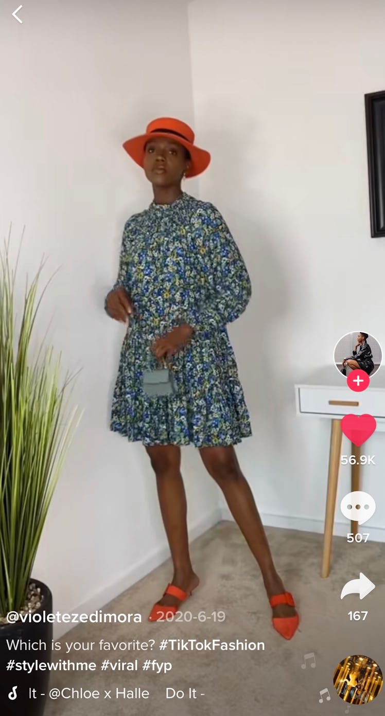 Violet Ezedimora’s fashion TikTok and bold OOTDs will inspire your next look.