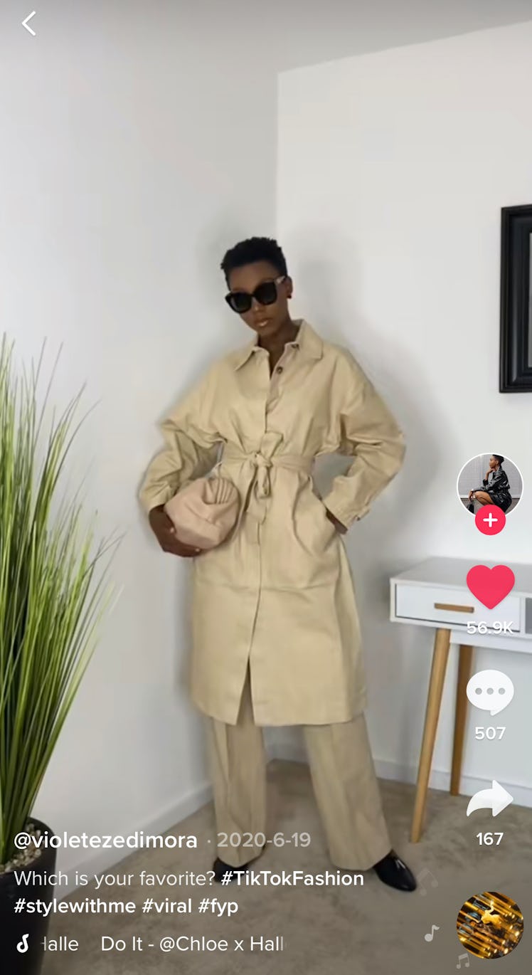Violet Ezedimora’s fashion TikTok and bold OOTDs will inspire your next look.