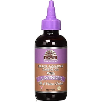 Okay Black Jamaican Castor Oil with Lavender