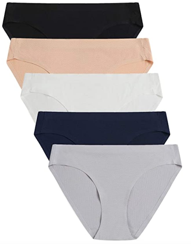 VOENXE Seamless Underwear (5-Pack)