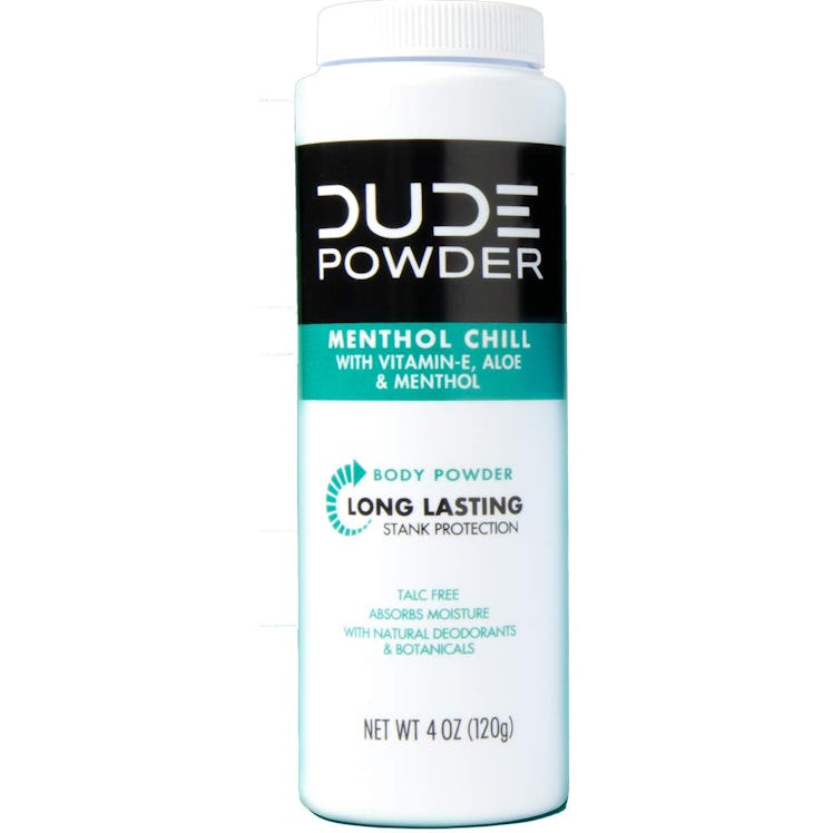 Dude Products Menthol Chill Body Powder, 4 Oz. 