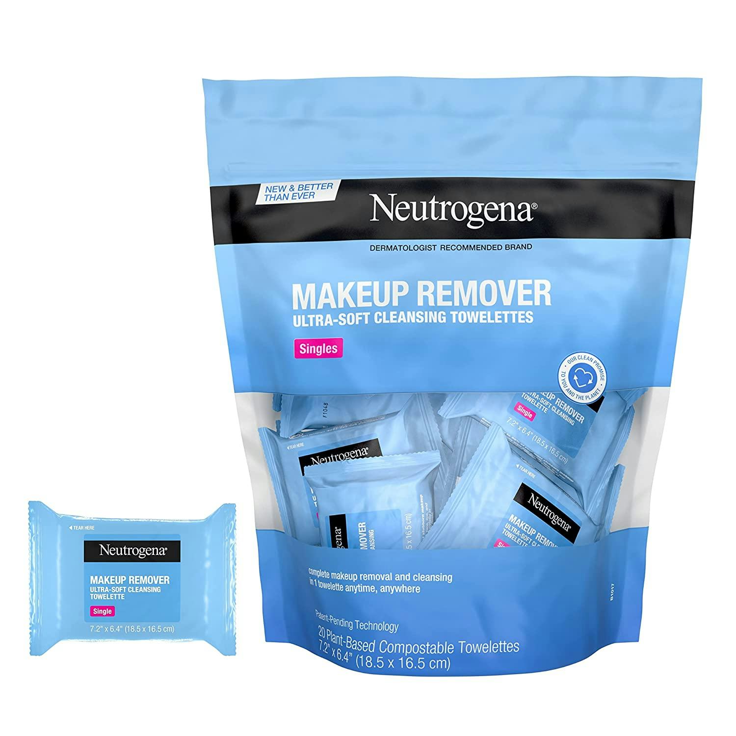Neutrogena Makeup Remover Facial Cleansing Towelette (20 Count)