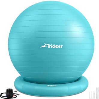 Trideer Exercise Ball Chair with Base