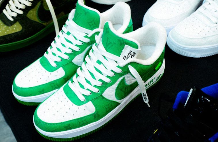 Louis Vuitton, Nike 'Air Force 1' Virgil Abloh Sneakers Release