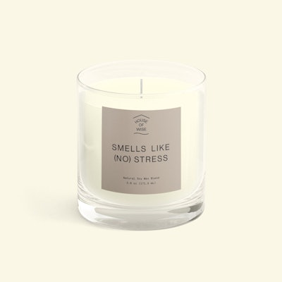 valentine's day gift for friends: no stress candle