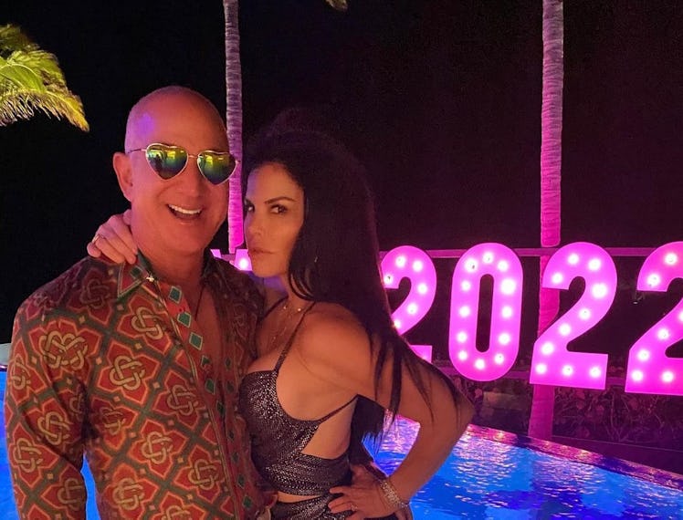 Jeff Bezos on New Years Eve.