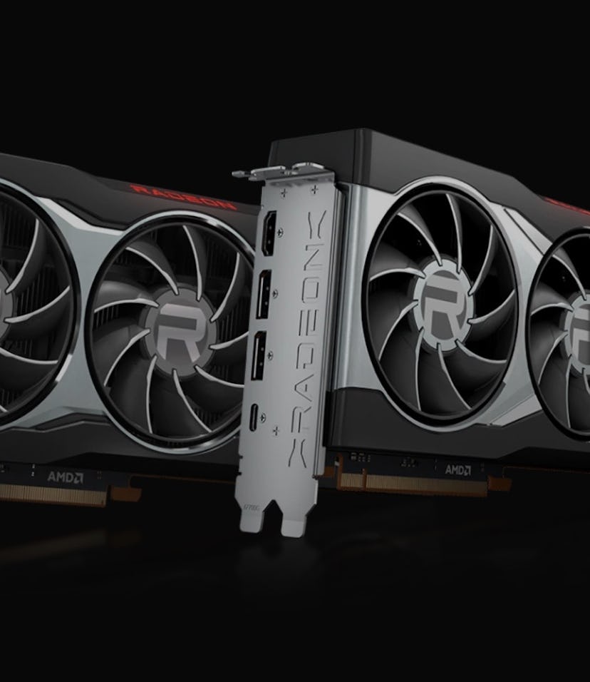 A picture of Radeon 6000 cards