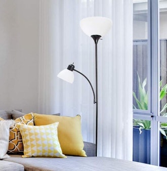 Simple Designs Home Floor Lamp with Reading Light