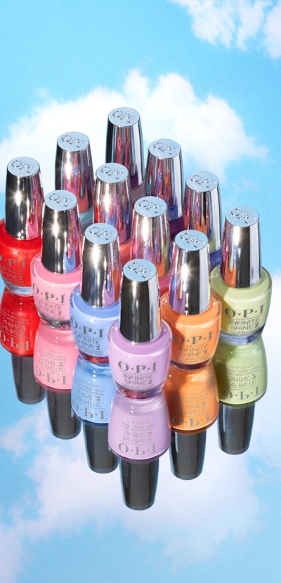 collection of OPI Xbox nail colors