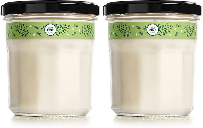 Mrs. Meyer's Pine Scented Candles, 7.2 Oz. Each (2-Pack) 