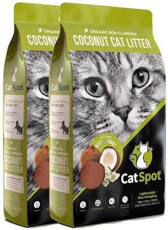 CatSpot Coconut Cat Litter, 5 Lb. (2-Pack)