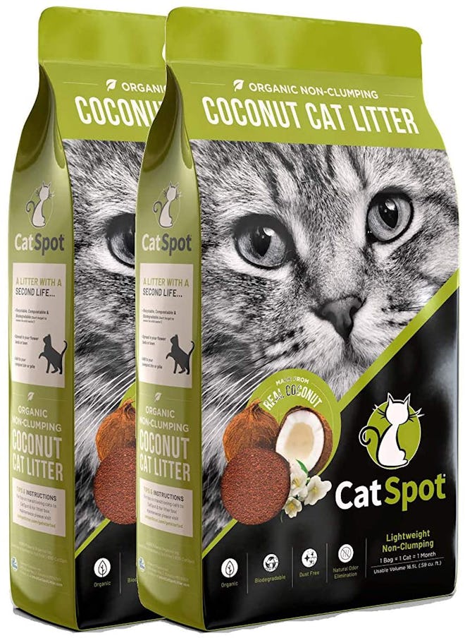 CatSpot Coconut Cat Litter, 5 Lb. (2-Pack)