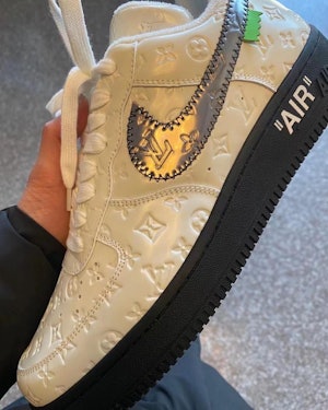 Louis Vuitton x Nike Air Force 1 by Virgil Abloh Sneakers Details –  Footwear News