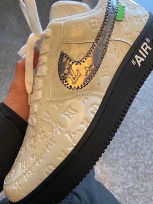 Nike S Louis Vuitton Air Force 1 Sneakers Could Drop Sooner Than You Think Nike S Louis Vuitton Air Force 1 Sneakers Could Drop Sooner Than You Think