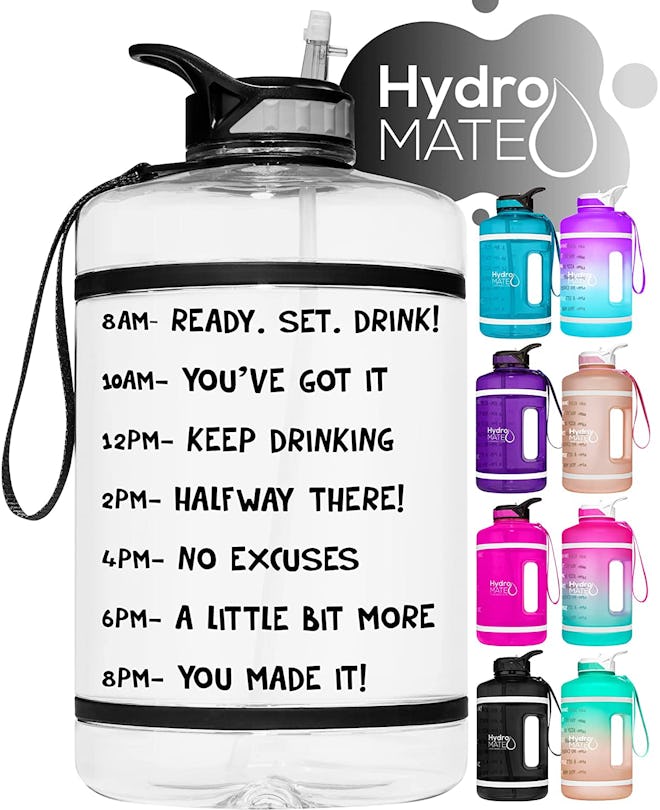 HydroMATE Gallon Motivational Water Bottle
