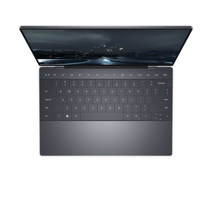 The XPS 13 Plus' new keyboard with invisible trackpad and capacitive function keys