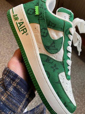 air force 1 lv green