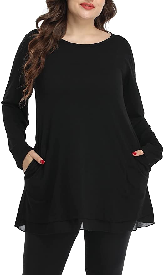Shiaili Plus Size Tunic