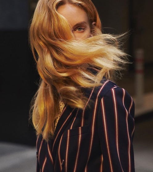 woman with blonde hair color