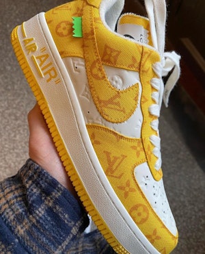 Nike's Louis Vuitton Air Force 1 sneakers could drop sooner than
