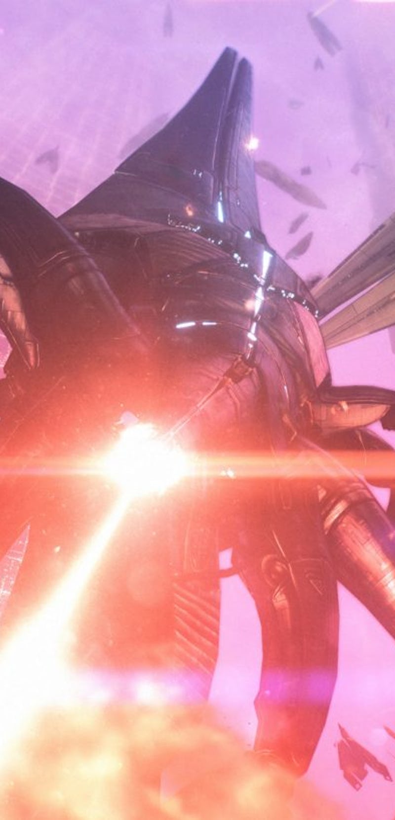 screenshot of Reaper from Mass Effect Legendary Edition