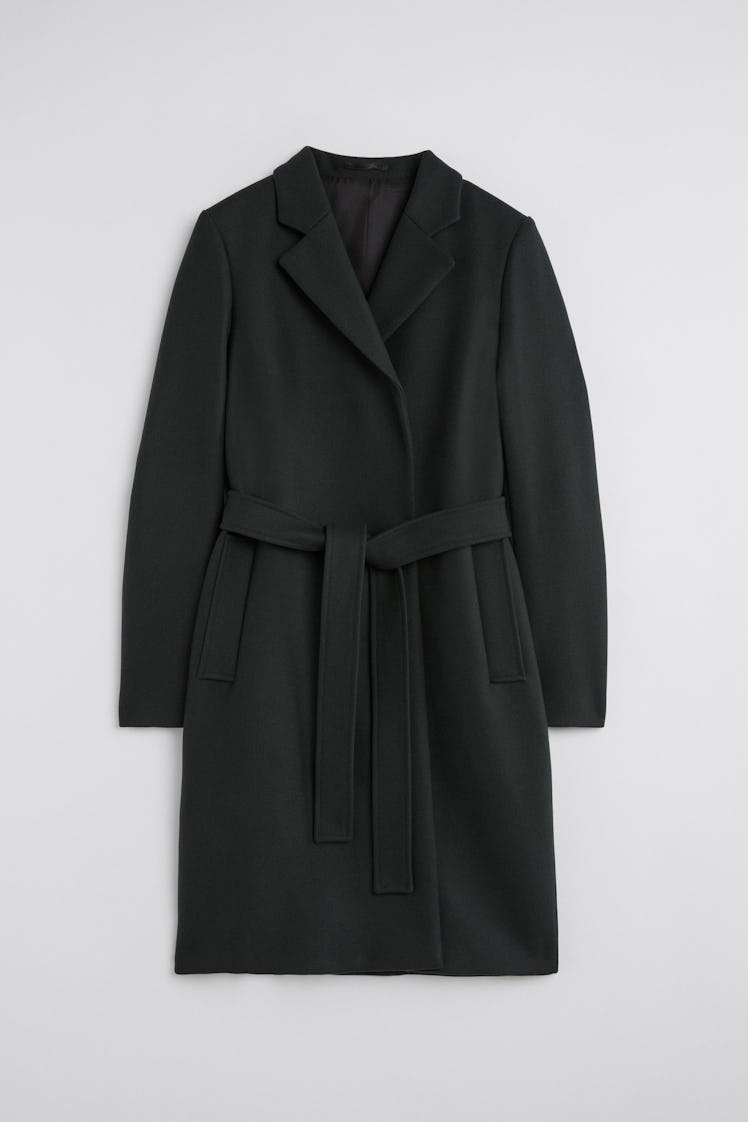 Filippa K dark green coat.