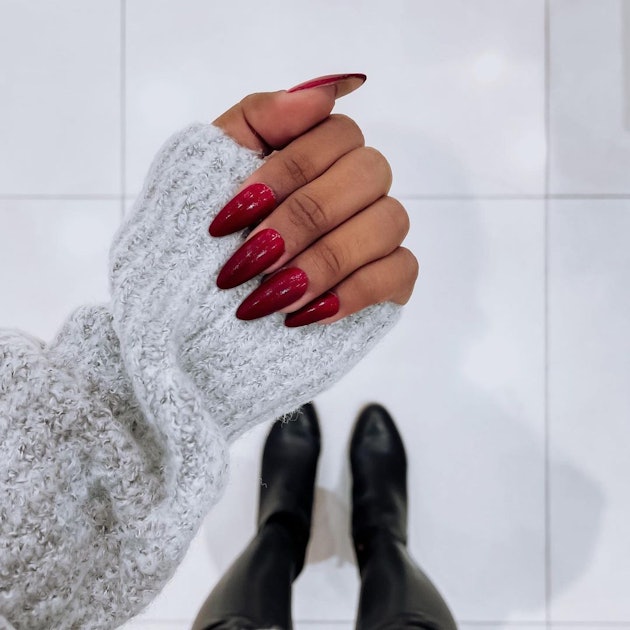 Red Ombre Nails Are Trending For Winter — These 6 Styles Are Our Favorite